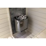 Электрическая печь SAWO SCANDIA SCA-45NB-Z (4,5 кВт, встроенный пульт, внутри оцинковка, снаружи нержавейка)